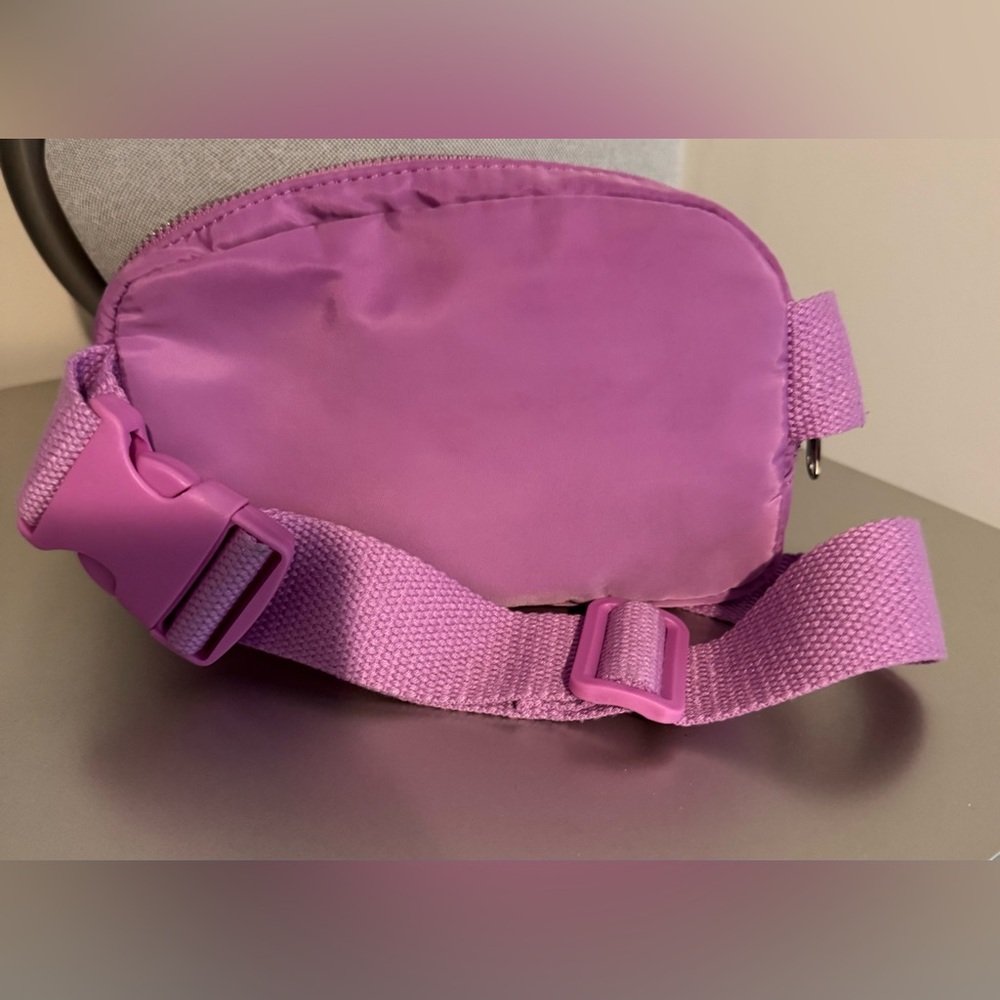 Vibrant Pink Belt Bag with Adjustable Strap
